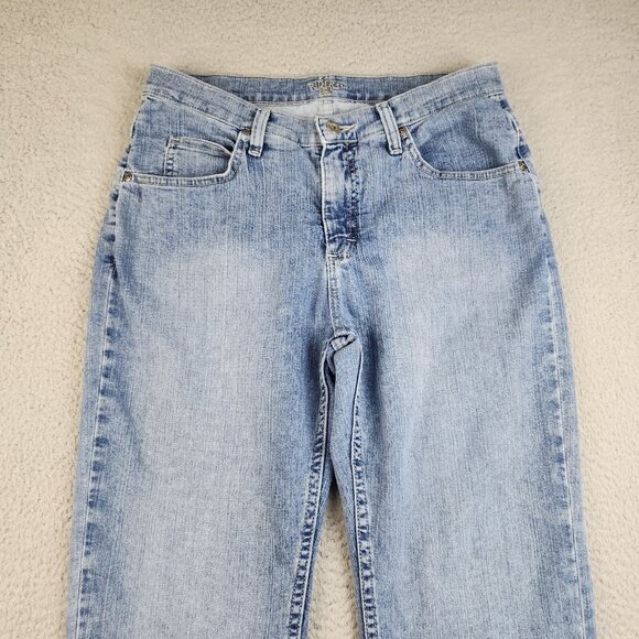 LEE Riders Jeans Women's 10P Blue Curvy Classic Fit Mid Rise Denim Pants - Picture 3 of 12